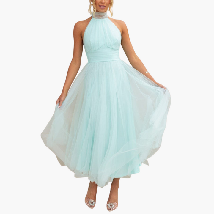 Elegant A-Line Tulle Dress for Women – Perfect for Weddings