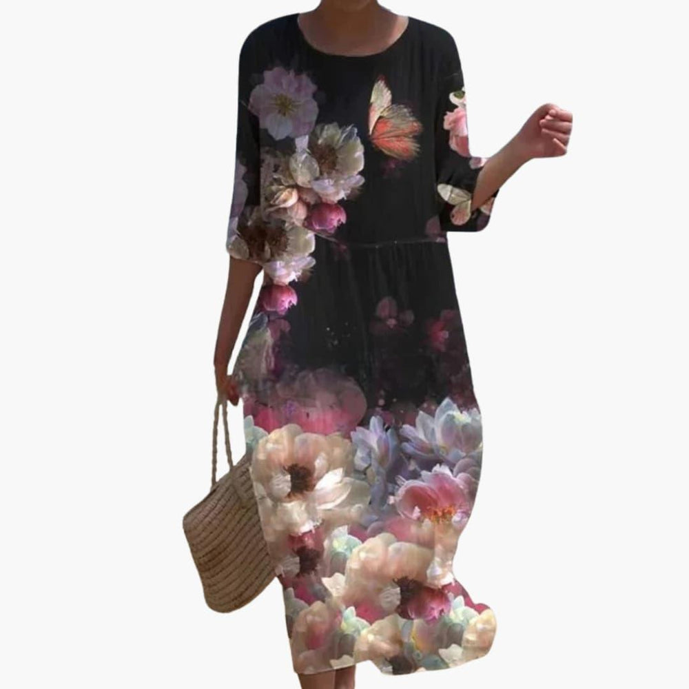 Lightweight Printed Summer Dress for Women - WardrobeVogue