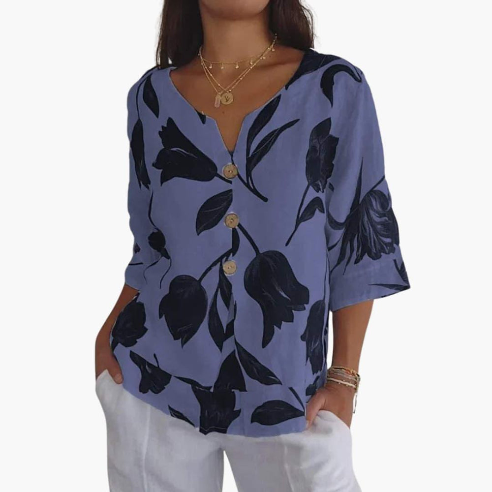 Stylish Breathable Blouse for Women - WardrobeVogue