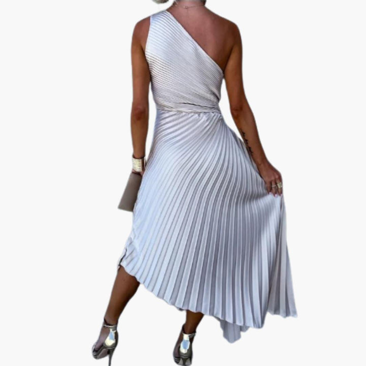 Chic Asymmetrical Party Dress for Women - WardrobeVogue