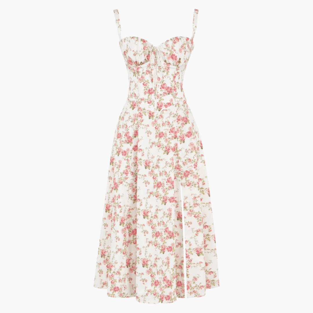 Elegant and Trendy Floral Dress for Women - WardrobeVogue