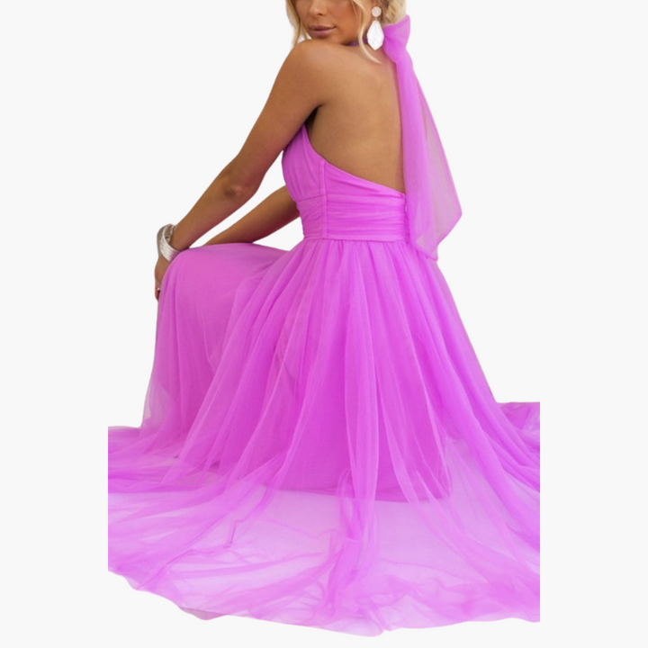 Elegant A-Line Tulle Dress for Women – Perfect for Weddings