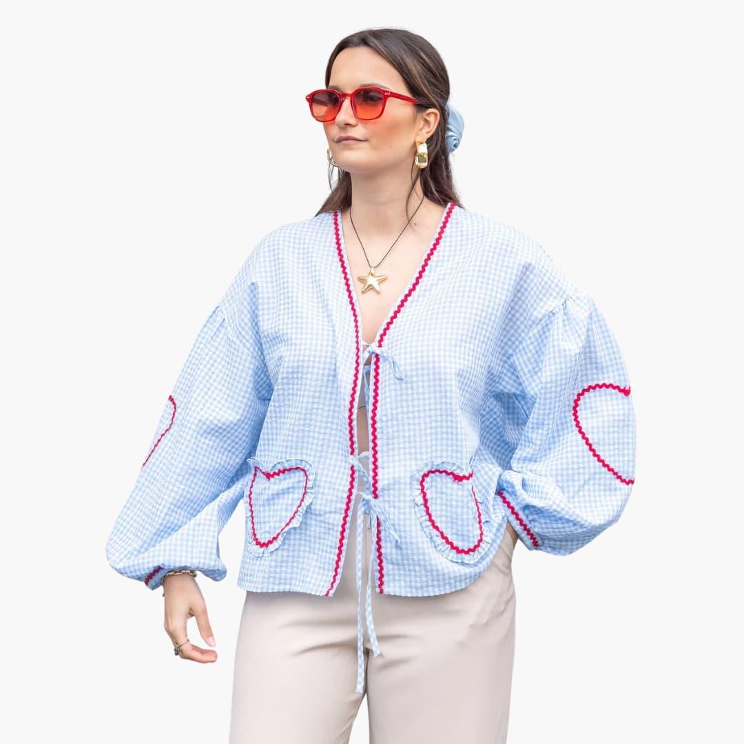 Elegant Embroidered Tops for Women - WardrobeVogue