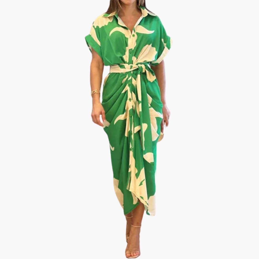 Trendy Comfortable Patterned Dress for Women - WardrobeVogue