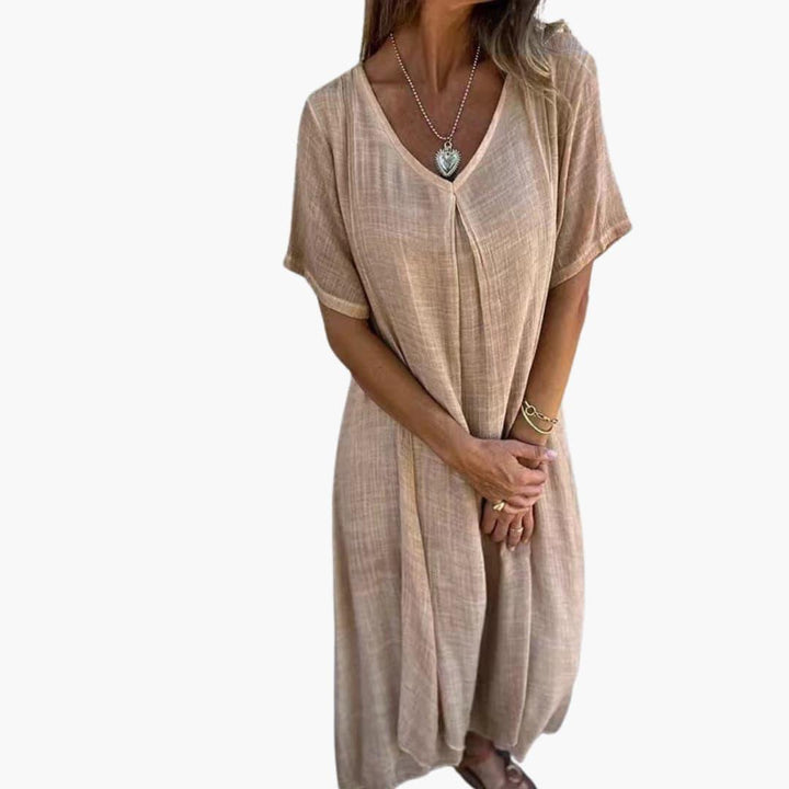 Elegant Lightweight Casual Dress for Women - WardrobeVogue