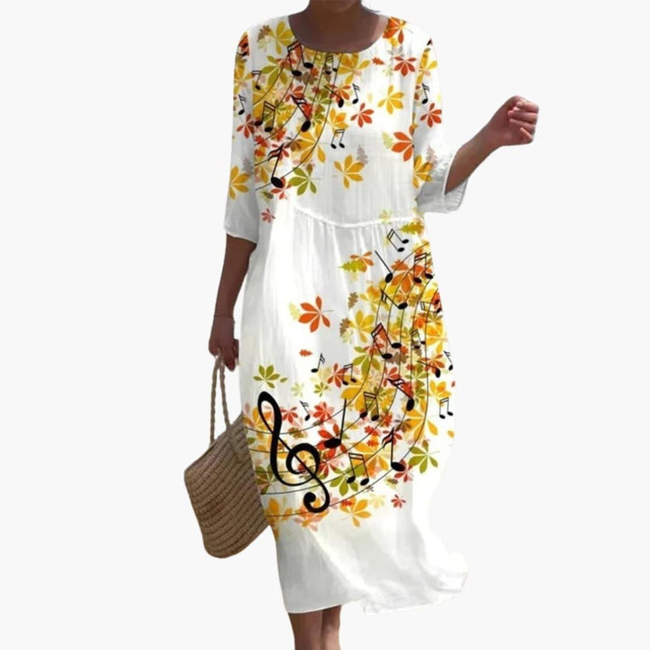 Lightweight Printed Summer Dress for Women - WardrobeVogue