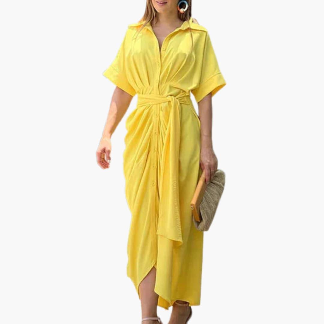 Trendy Comfortable Patterned Dress for Women - WardrobeVogue