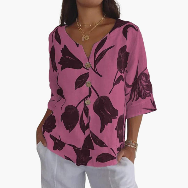 Stylish Breathable Blouse for Women - WardrobeVogue