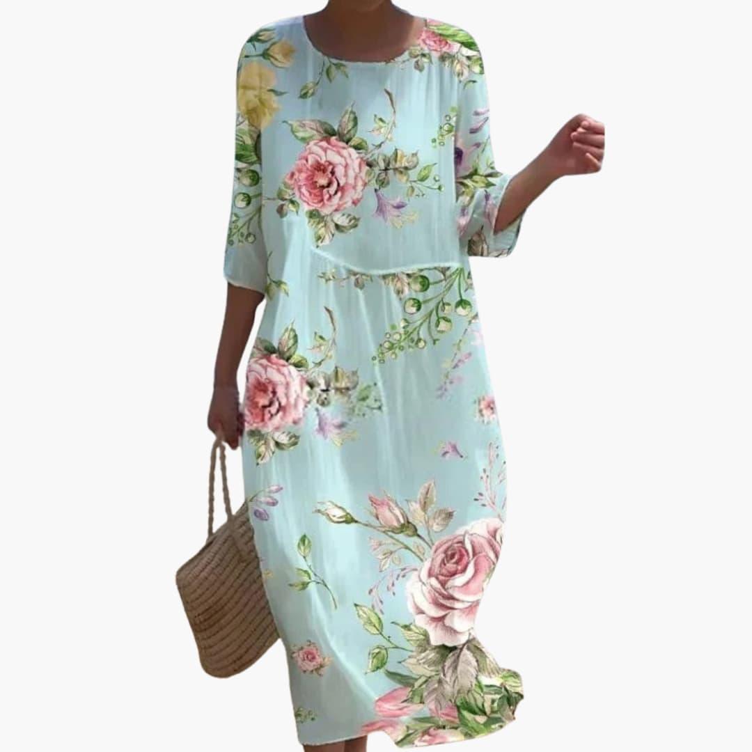 Lightweight Printed Summer Dress for Women - WardrobeVogue