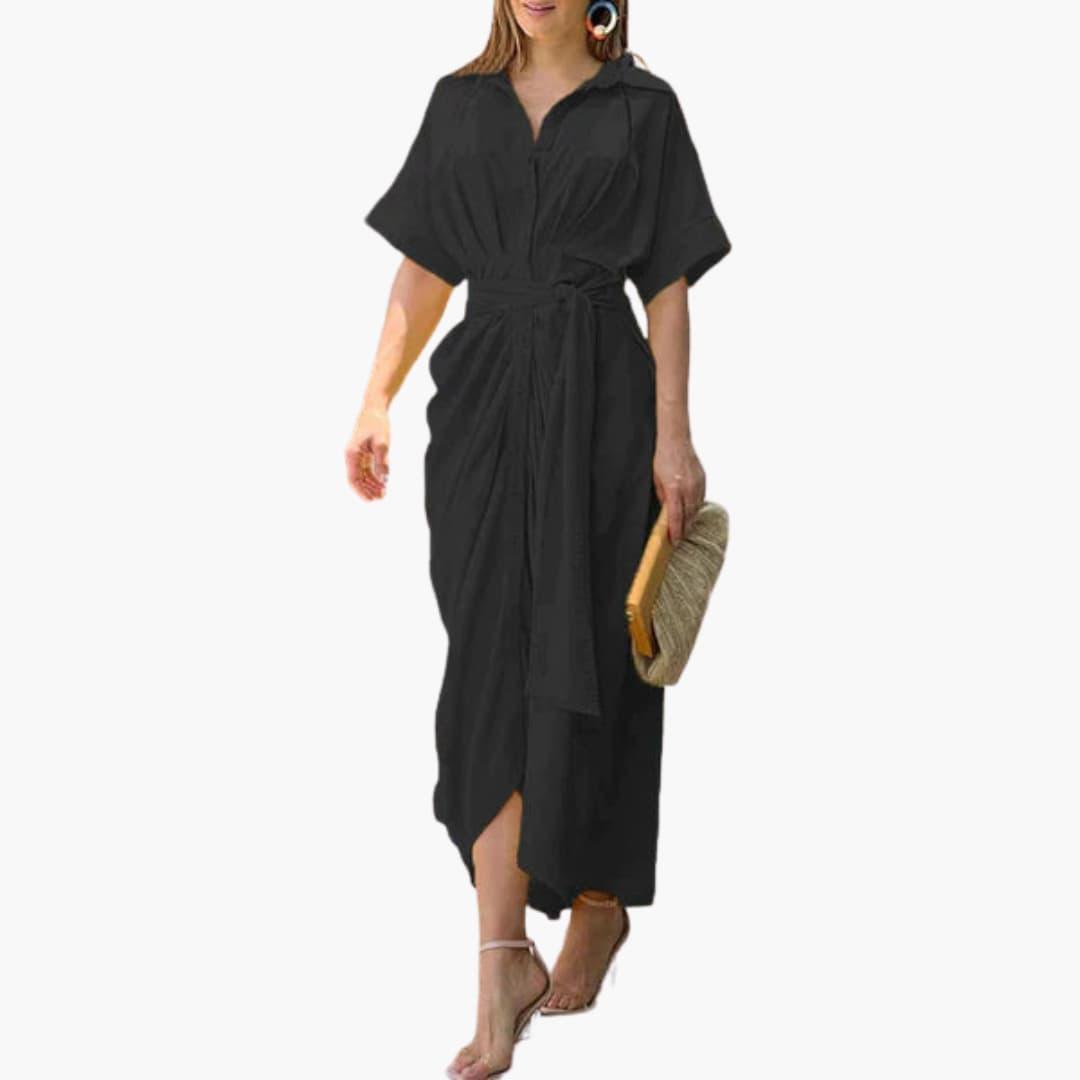 Trendy Comfortable Patterned Dress for Women - WardrobeVogue