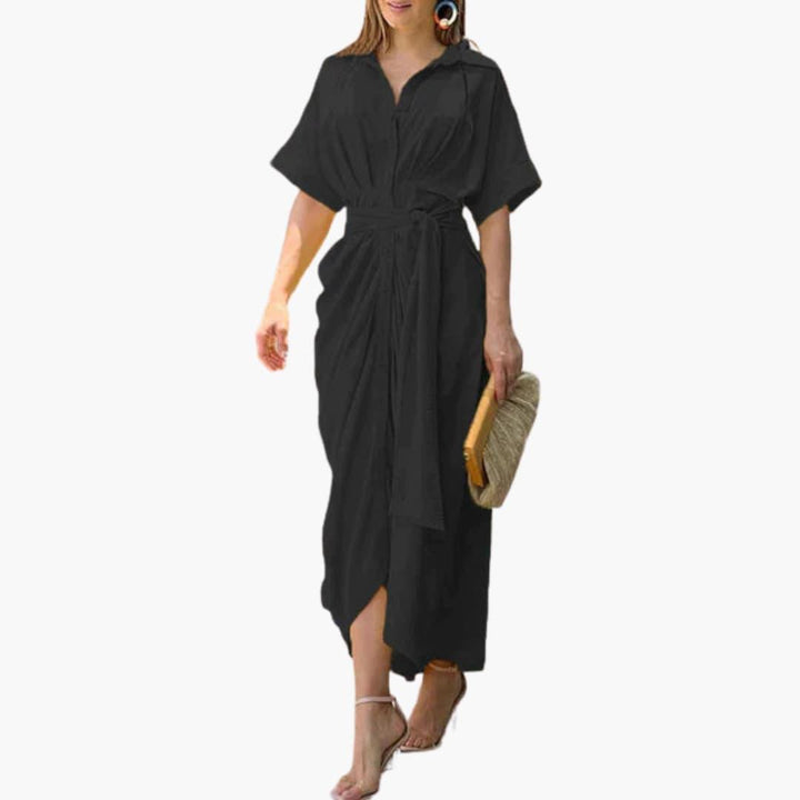 Trendy Comfortable Patterned Dress for Women - WardrobeVogue