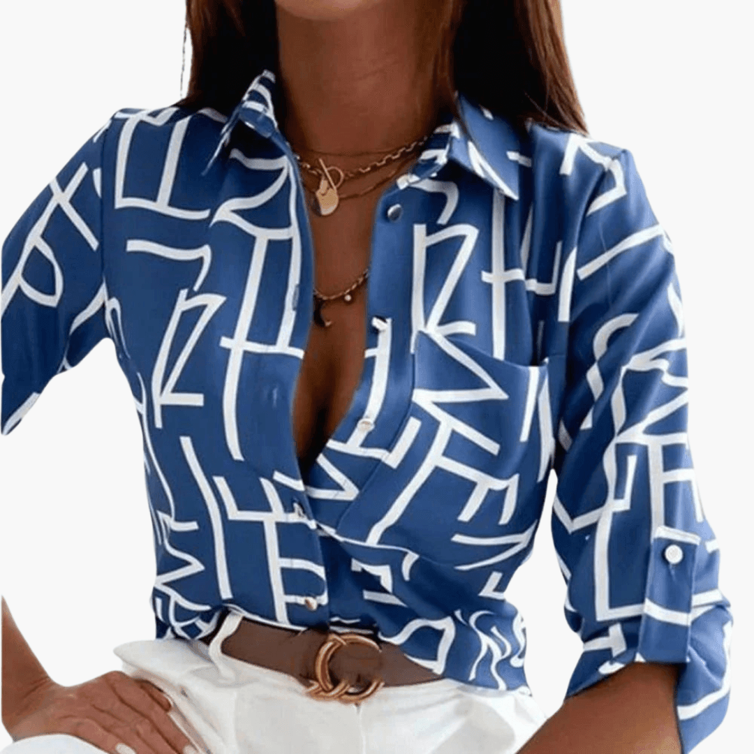 Trendy Black White Casual Shirt for Women - WardrobeVogue