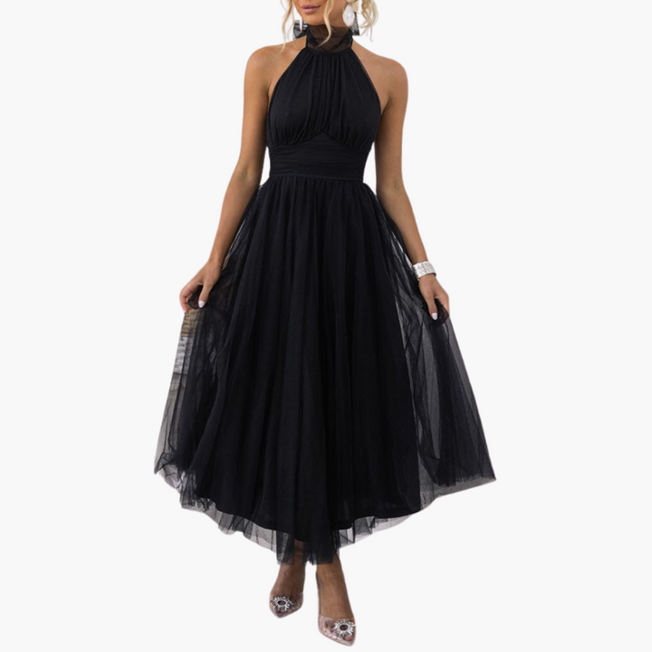 Elegant A-Line Tulle Dress for Women – Perfect for Weddings